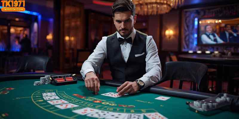             Live dealer games bring an immersive casino experience to players.