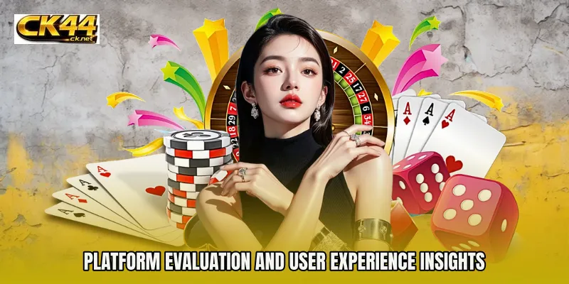 Platform evaluation and user experience insights