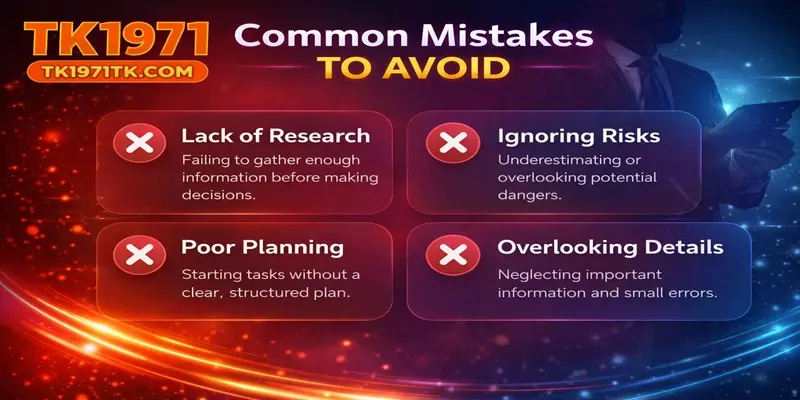 Common Mistakes to Avoid